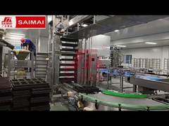 نان همبرگر خط تولید نان / توست، پروفیل، مسیر، مخلوط کردن، پختن، Depanner